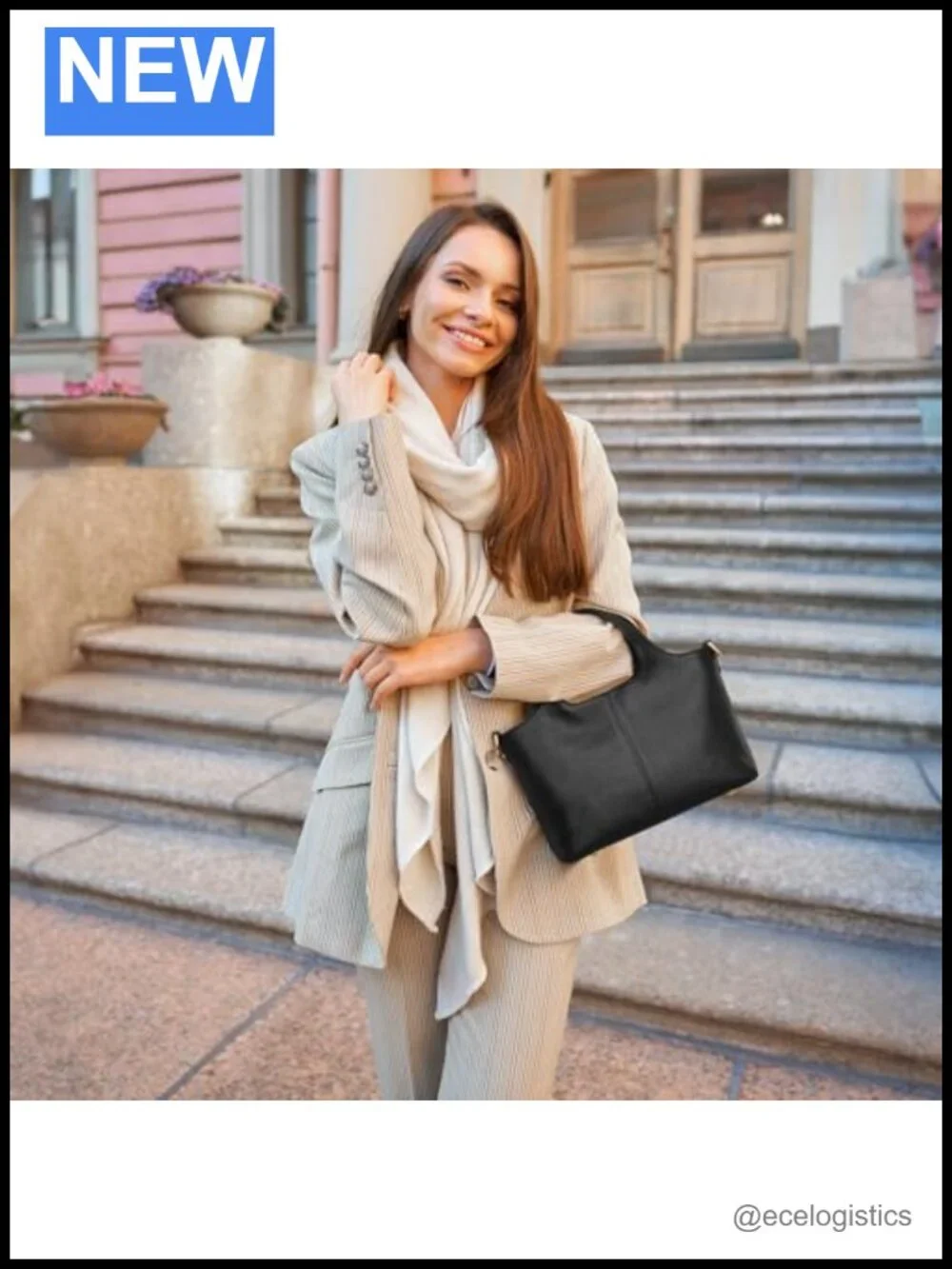 Top Grain Leather Crossbody Bag with Top Handle, Small Satchel Purse for Women
